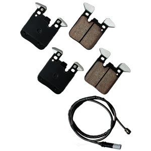 Akebono EURO™ Ultra-Premium Ceramic Rear Disc Brake Pads for 2013 BMW ActiveHybrid 3 - EUR1656