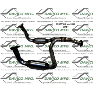 Davico Direct Fit Catalytic Converter and Pipe Assembly for Saab 9-7x - 19454