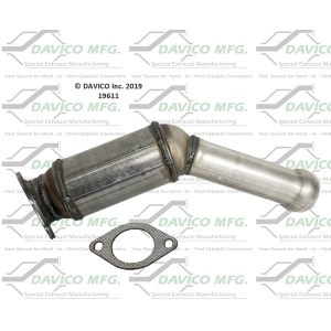 Davico Direct Fit Catalytic Converter for 2012 Ford Mustang - 19611
