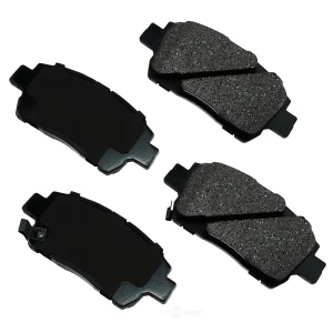 Akebono Pro-ACT™ Ultra-Premium Ceramic Front Disc Brake Pads for 2002 Toyota Echo - ACT822