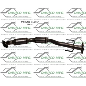 Davico Direct Fit Catalytic Converter and Pipe Assembly for Saab 9-7x - 19432