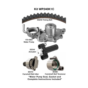 Dayco Timing Belt Kit With Water Pump for 1995 Toyota 4Runner - WP240K1C