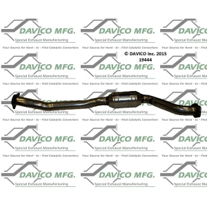 Davico Direct Fit Catalytic Converter and Pipe Assembly for 2006 Chevrolet Colorado - 19444