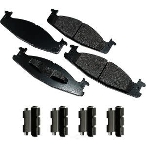 Akebono Pro-ACT™ Ultra-Premium Ceramic Front Disc Brake Pads for 1999 Ford E-150 Econoline Club Wagon - ACT632