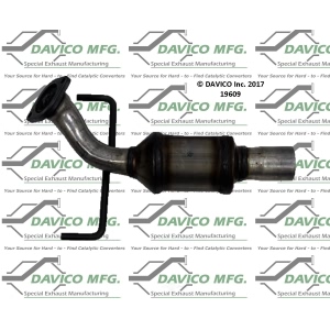 Davico Direct Fit Catalytic Converter for 2015 Chevrolet Trax - 19609