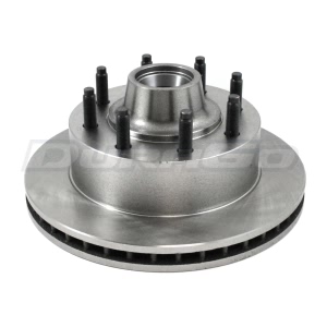 DuraGo Vented Front Brake Rotor And Hub Assembly for 1987 Ford E-250 Econoline Club Wagon - BR5458