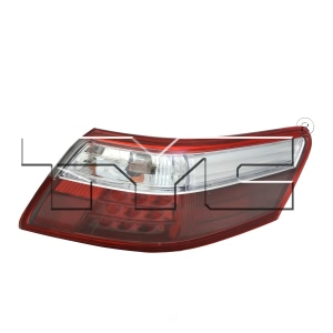 TYC Passenger Side Outer Replacement Tail Light for 2008 Toyota Camry - 11-6557-00