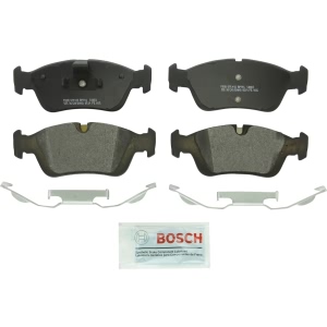Bosch QuietCast™ Premium Organic Front Disc Brake Pads for 2001 BMW 325Ci - BP781