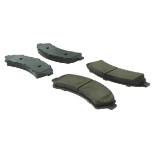 Centric Posi Quiet™ Extended Wear Semi-Metallic Front Disc Brake Pads for 2001 Chevrolet Blazer - 106.07260