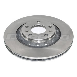 DuraGo Vented Rear Brake Rotor for 2009 Audi A8 Quattro - BR901212