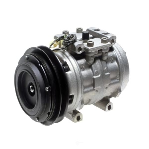 Denso Remanufactured A/C Compressor with Clutch for 1985 Toyota Corolla - 471-0430