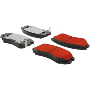 Centric Posi Quiet Pro™ Ceramic Front Disc Brake Pads for 2008 Kia Optima - 500.09240