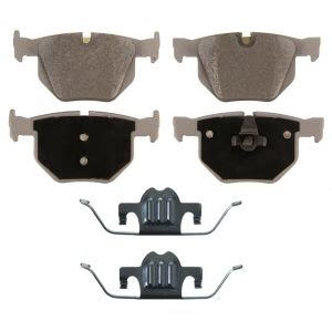Wagner Thermoquiet Semi Metallic Rear Disc Brake Pads for 2005 BMW 530i - MX1042