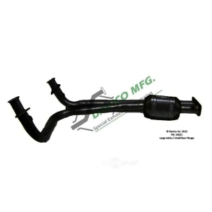 Davico Direct Fit Catalytic Converter and Pipe Assembly for 1996 GMC K2500 Suburban - 19021