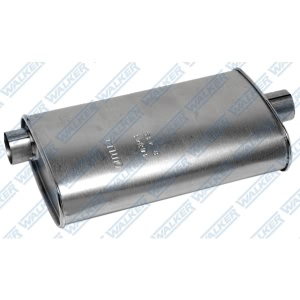 Walker Soundfx Steel Oval Direct Fit Aluminized Exhaust Muffler for Jeep - 18341