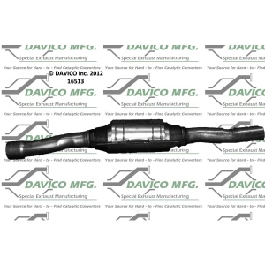 Davico Direct Fit Catalytic Converter for 1991 Chevrolet Lumina - 16513