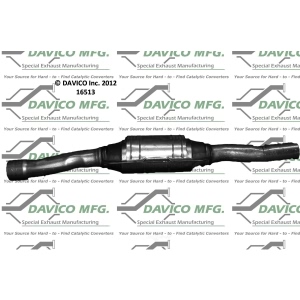 Davico Direct Fit Catalytic Converter for 1992 Buick Regal - 16513