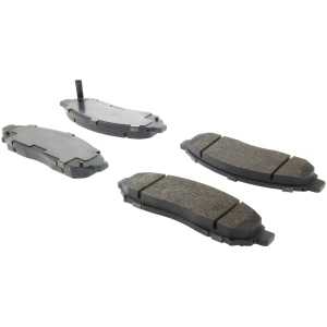 Centric Posi Quiet™ Semi-Metallic Brake Pads With Hardware for 2016 Chevrolet City Express - 104.10940