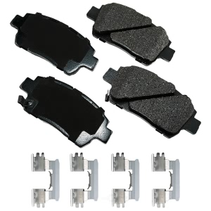 Akebono Performance™ Ultra-Premium Ceramic Front Brake Pads for 2012 Scion iQ - ASP822B