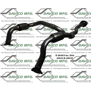 Davico Direct Fit Catalytic Converter and Pipe Assembly for 2004 GMC Envoy XL - 194122