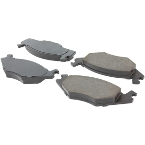 Centric Posi Quiet™ Ceramic Front Disc Brake Pads for Volkswagen Rabbit Convertible - 105.05690