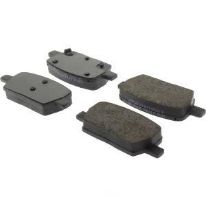Centric Posi Quiet™ Ceramic Rear Disc Brake Pads for 2019 Buick Enclave - 105.19140