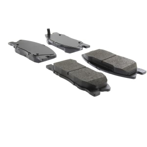 Centric Posi Quiet™ Extended Wear Semi-Metallic Front Disc Brake Pads for 2014 Dodge Charger - 106.17670