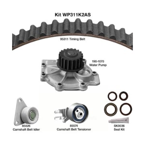 Dayco Timing Belt Kit with Water Pump for 2004 Volvo S60 - WP311K2AS