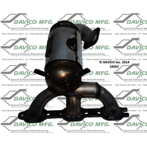 Davico Exhaust Manifold with Integrated Catalytic Converter for Dodge Grand Caravan - 19502
