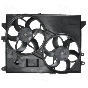 Four Seasons Dual Radiator And Condenser Fan Assembly for 2009 Saturn Vue - 76306