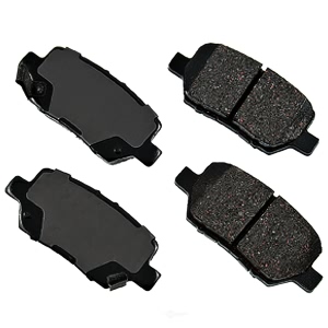 Akebono Pro-ACT™ Ultra-Premium Ceramic Rear Disc Brake Pads for 2005 Acura RL - ACT1090