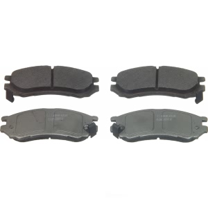 Wagner ThermoQuiet Semi-Metallic Disc Brake Pad Set for 2002 Saturn SL - MX728