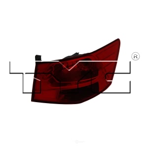 TYC Passenger Side Outer Replacement Tail Light for 2010 Kia Forte - 11-6415-00