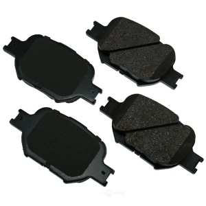 Akebono Pro-ACT™ Ultra-Premium Ceramic Front Disc Brake Pads for 2002 Toyota Celica - ACT817