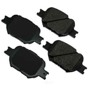 Akebono Pro-ACT™ Ultra-Premium Ceramic Front Disc Brake Pads for 2007 Scion tC - ACT817