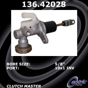 Centric Premium Clutch Master Cylinder for 2012 Suzuki Equator - 136.42028