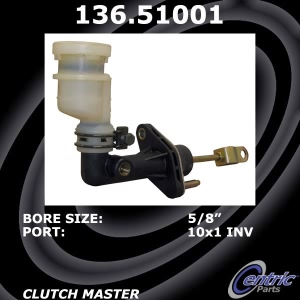 Centric Premium Clutch Master Cylinder for 2003 Hyundai Sonata - 136.51001