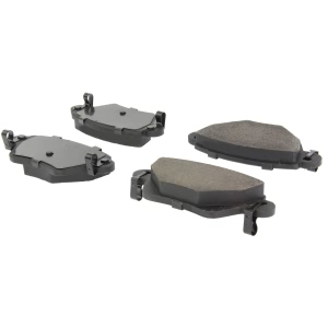 Centric Posi Quiet™ Ceramic Rear Disc Brake Pads for Jaguar X-Type - 105.09110