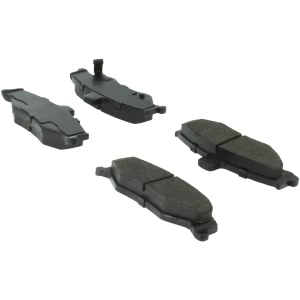 Centric Posi Quiet™ Extended Wear Semi-Metallic Rear Disc Brake Pads for 2000 Chevrolet Camaro - 106.07500