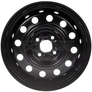 Dorman Double Row Hole Black 15X6 Steel Wheel - 939-125