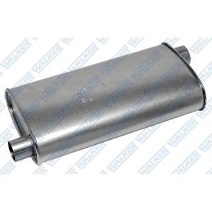 Walker Soundfx Steel Oval Direct Fit Aluminized Exhaust Muffler for 1985 Chevrolet Impala - 18234