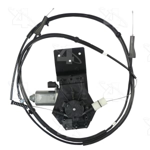 ACI Rear Center Power Window Regulator and Motor Assembly for Ford - 383342