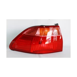 TYC Driver Side Outer Replacement Tail Light for 2000 Honda Accord - 11-5040-01