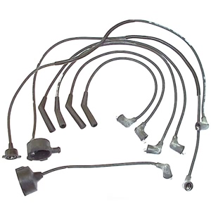 Denso Spark Plug Wire Set for 1985 Honda Civic - 671-4185