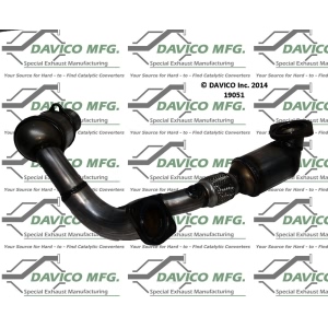 Davico Direct Fit Catalytic Converter and Pipe Assembly for 2002 Ford Taurus - 19051