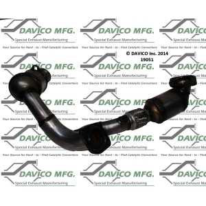 Davico Direct Fit Catalytic Converter and Pipe Assembly for 2000 Mercury Sable - 19051