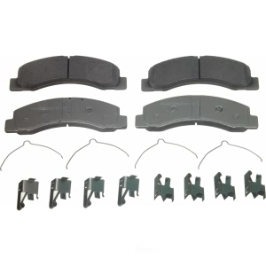 Wagner Thermoquiet Semi Metallic Front Disc Brake Pads for 2002 Ford F-350 Super Duty - MX756