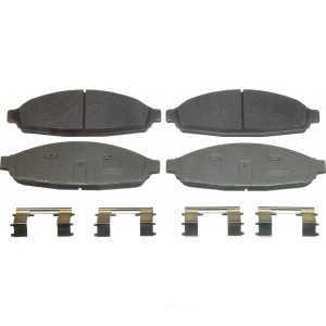 Wagner ThermoQuiet Semi-Metallic Disc Brake Pad Set for Ford Crown Victoria - MX931