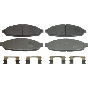 Wagner ThermoQuiet Semi-Metallic Disc Brake Pad Set for Mercury Marauder - MX931
