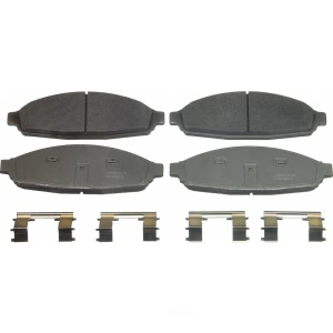 Wagner ThermoQuiet Semi-Metallic Disc Brake Pad Set for 2005 Ford Crown Victoria - MX931